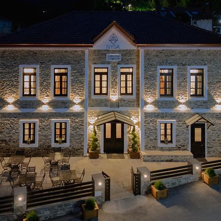 Hotel Νysa Mousthéni Exterior foto