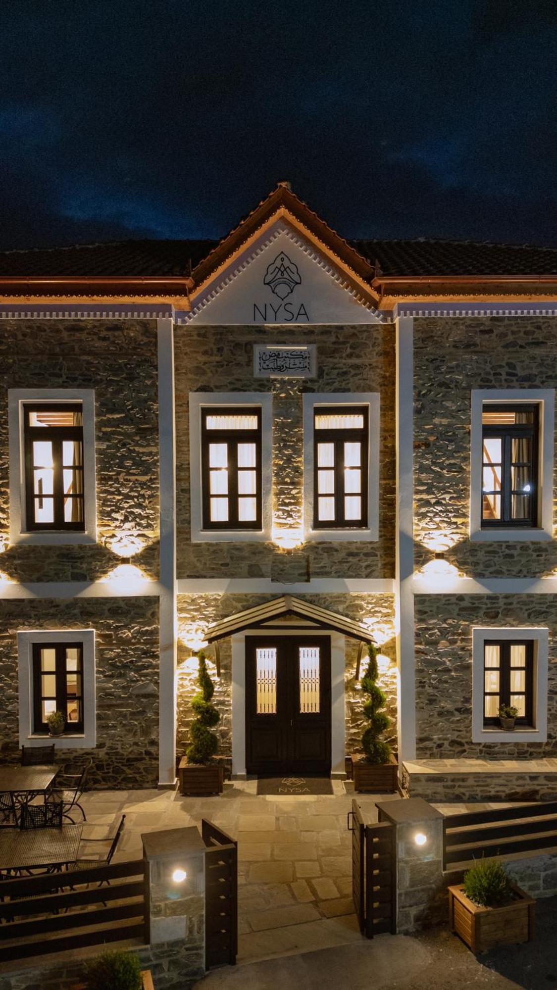 Hotel Νysa Mousthéni Exterior foto