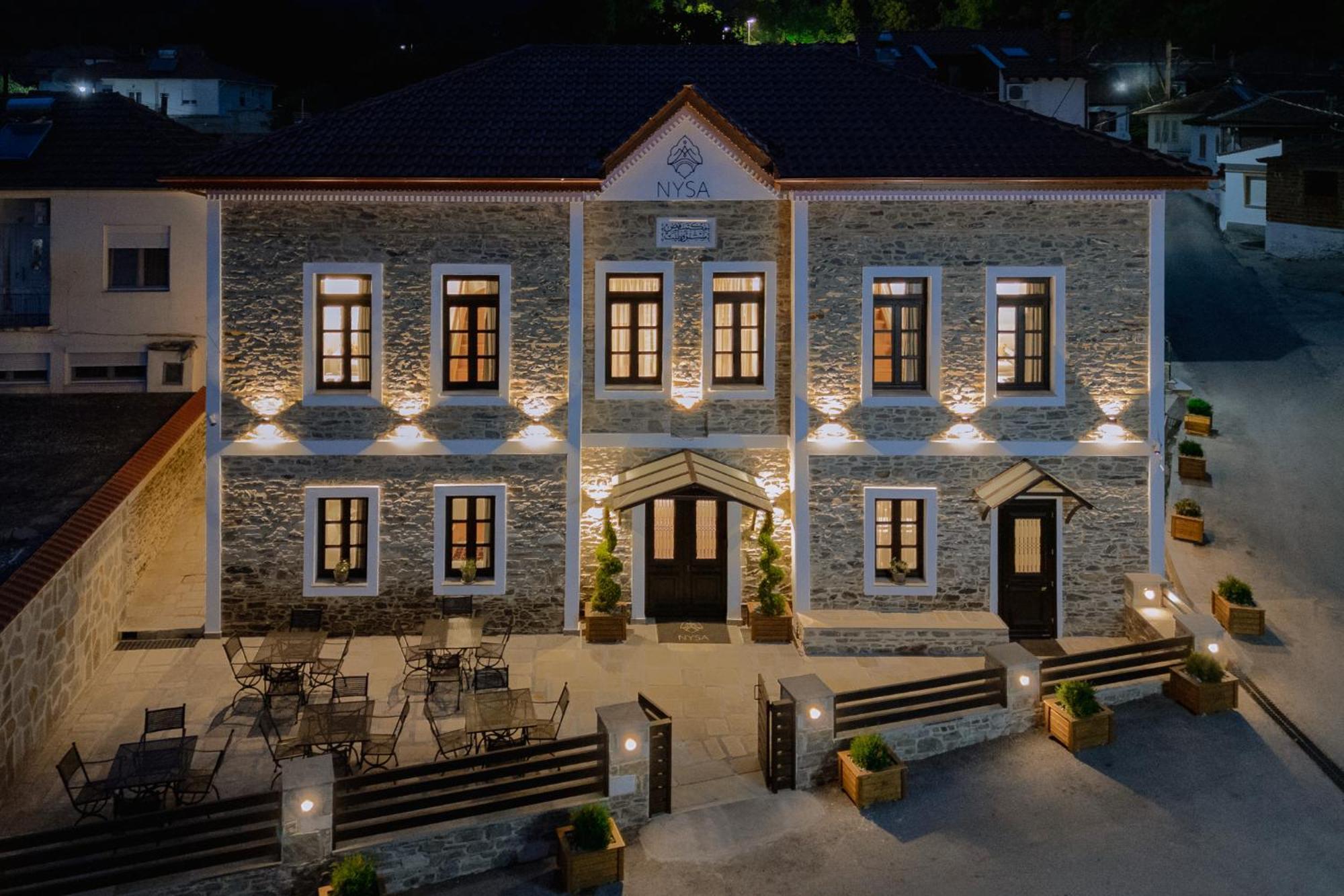Hotel Νysa Mousthéni Exterior foto